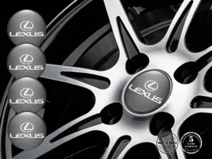 Lexus Ruota Decalcomania Custom Loghi Cupola Pregiati
